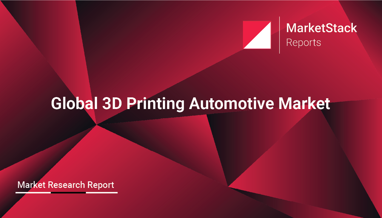 Global 3D Printing Automotive Market Outlook to 2029