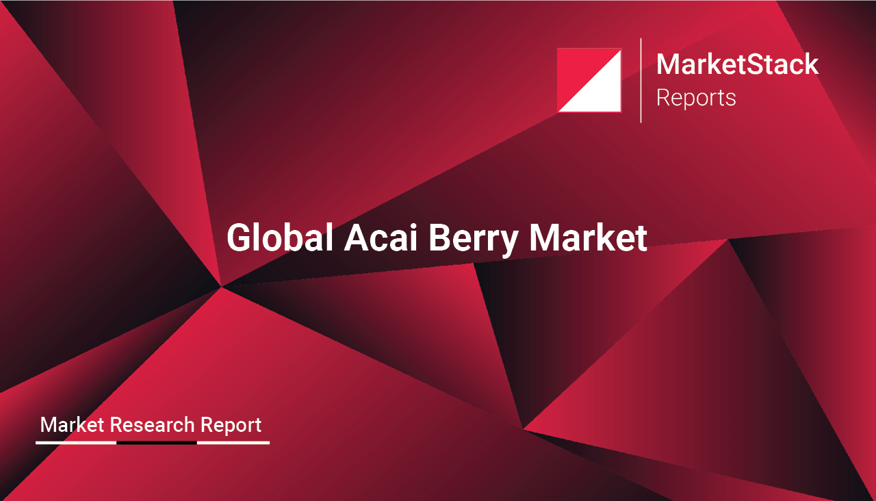 Global Acai Berry Market Outlook to 2029